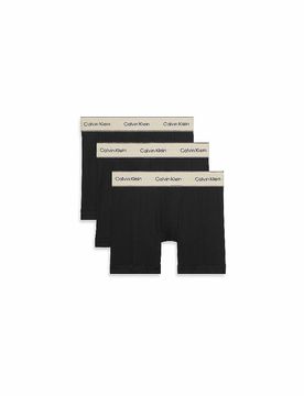 Pants 3er Pkg. black schwarz S herren