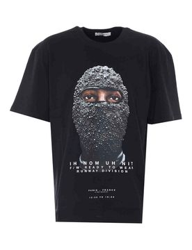 T-shirt nera Black Mask in edizione limitata