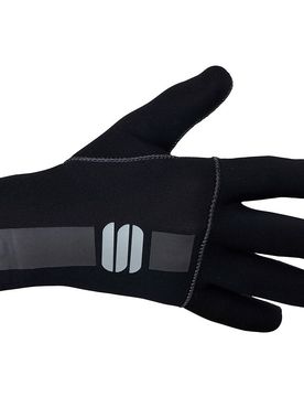 Neoprene guantes largos ciclismo Negro