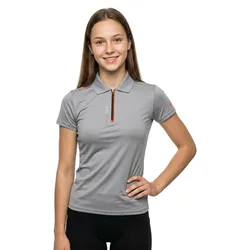 Polo A Maniche Corte Uvactive™ Gris