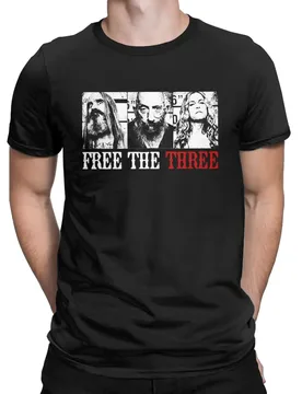 Free The Three horror captain spaulding rob zombie movie scary house of 1000 corpses halloween 100% Cotton T Shirts Gift Idea - Aliexpress - FashionsVida