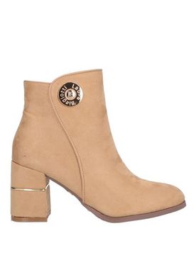 Botines de caña alta Mujer Camel 36 Mujer
