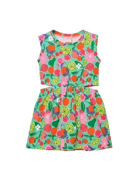Boboli Vestito Senza Maniche 53002 Fruit Print 6 Anni