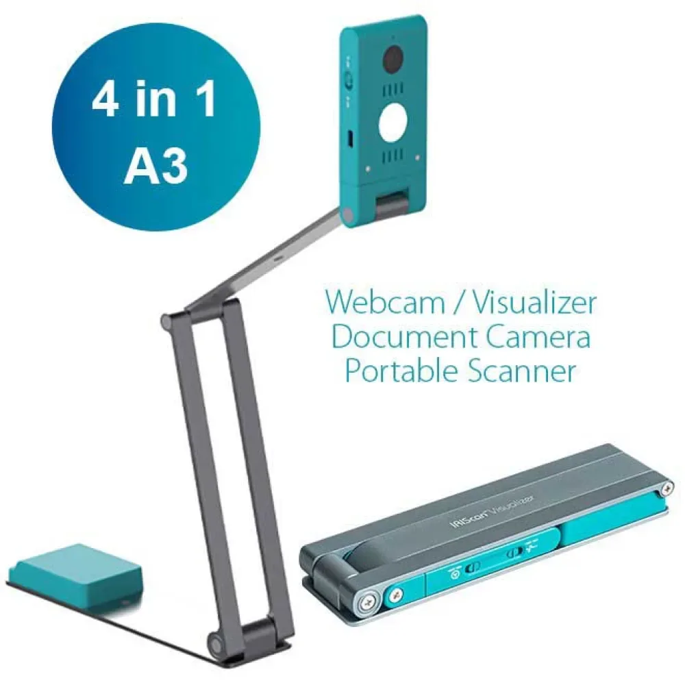 Scanner De Documents can Visualizer 7 Black / Silver One Size unisex - Iris - FashionsVida