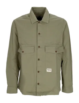 Camicia Manica Lunga Uomo Wf Roc Overshirt Cassel Earth - Timberland - FashionsVida