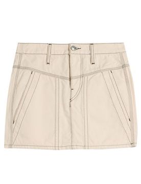 Minirock Damen Cremeweiß 32,34,38 Damen