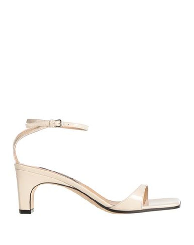Sandalias Mujer Marfil 34.5,35,35.5 Mujer