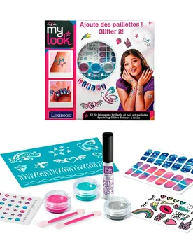 Tatuaggi E Unghie Scintillanti Con Glitter (crss16) Kit Per Hobby - Cra-Z-Art - FashionsVida