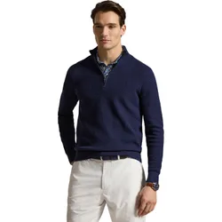 Layer Cotton Coolmax Half Zip, navy s