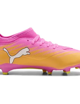 Ultra 6 Match FG/AG Kinder Nockenschuhe, pink, Größe 29 29