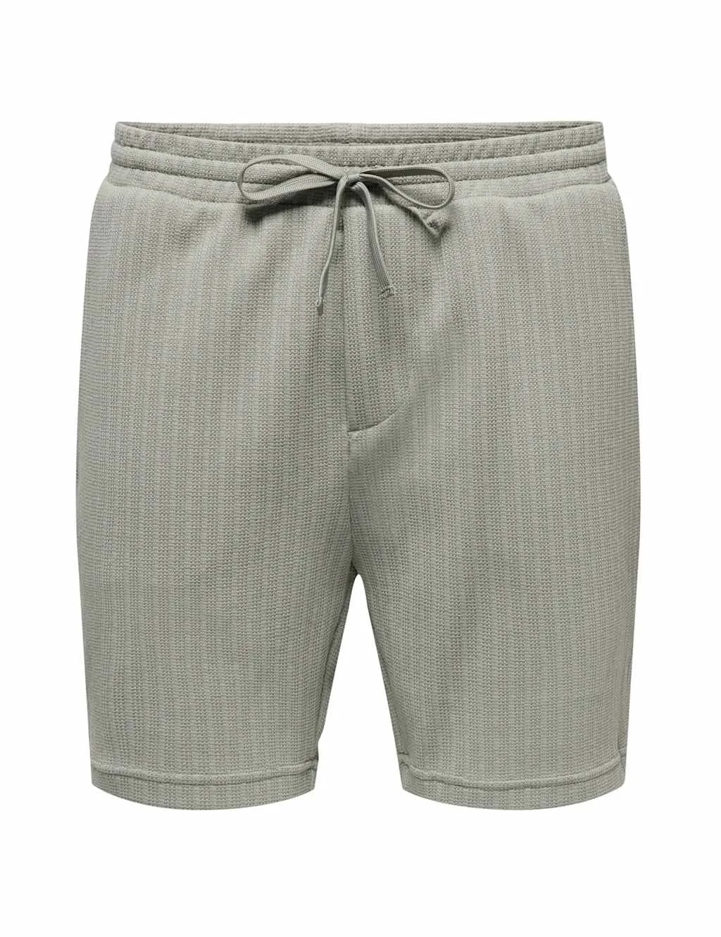 Lightweight Elasticated Waist Shorts Green male - ONLY & SONS - FashionsVida