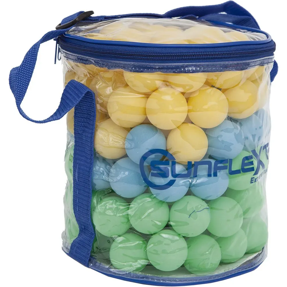 Mm Table Tennis Balls Bag Multicolor 144 Balls - SunFlex - FashionsVida