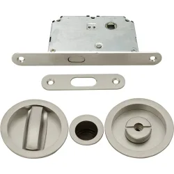 Kit Puertas Correderas Embutir Redondo 56 DIA;160 x 20 mm