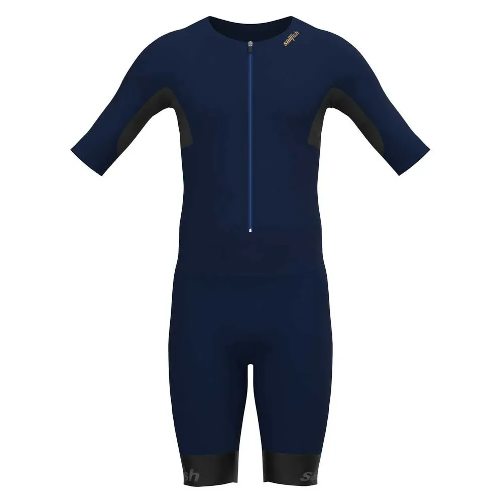 Aerosuit Perform 2 Short Sleeve Trisuit Refurbished Dark Blue M Men - Sailfish - FashionsVida
