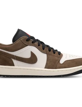 Low Men's Sneakers - Brown - Size 7.5 - Leather - Brown - Size: 7.5 - Jordan - FashionsVida
