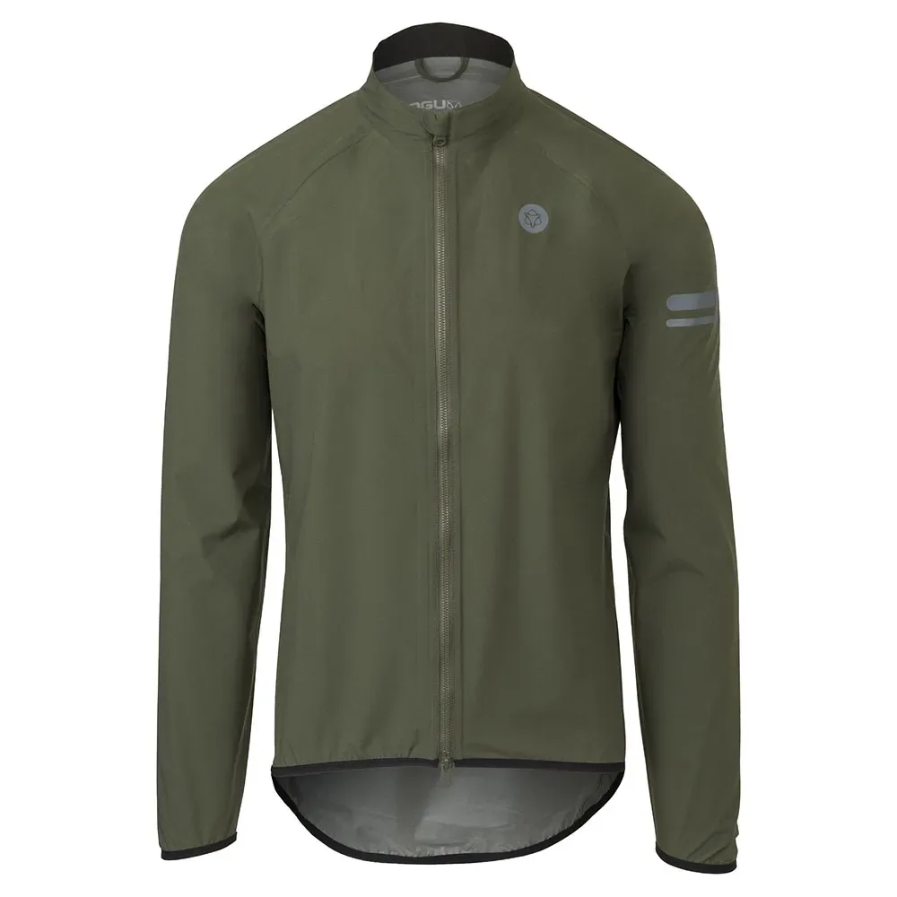 Giacca Rain Essential Forest Green - AGU - FashionsVida