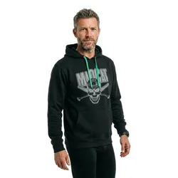 Madcat Skull Hoodie Black M Men