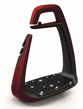 Steigbügel SOFT'UP CLASSIC pearl red-black - Freejump - FashionsVida