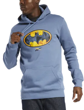 X DC Logo Hoodie Blue Slate S Herren - Reebok - FashionsVida