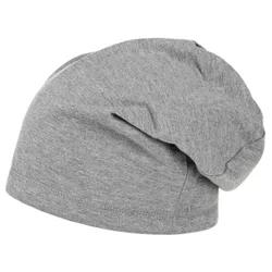 Boston Oversize Jersey Beanie by - grey - Female - Size: One Size