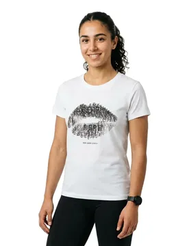 T-shirt à Manches Courtes Ban White S