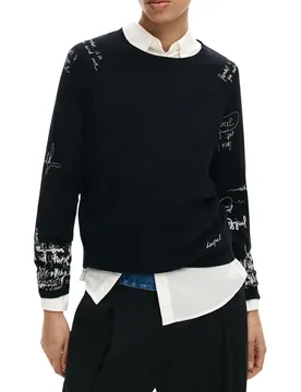 Damen Pullover Schwarz 506331