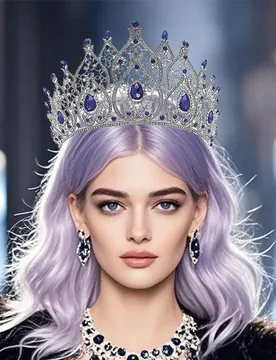 PCS Adjustable Size Round High Diadem Pageant Miss Bridal Crown Tiaras Headdress Bride Wedding Dress Hair Jewelry Accessories - Aliexpress - FashionsVida