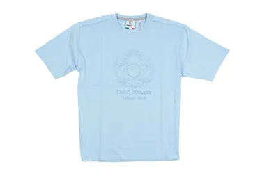 T-Shirt - T-Shirt-kurzarm - blau - Herren - Size: XL