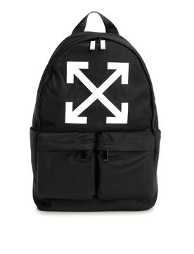 Off-White Zaino con stampa frecce