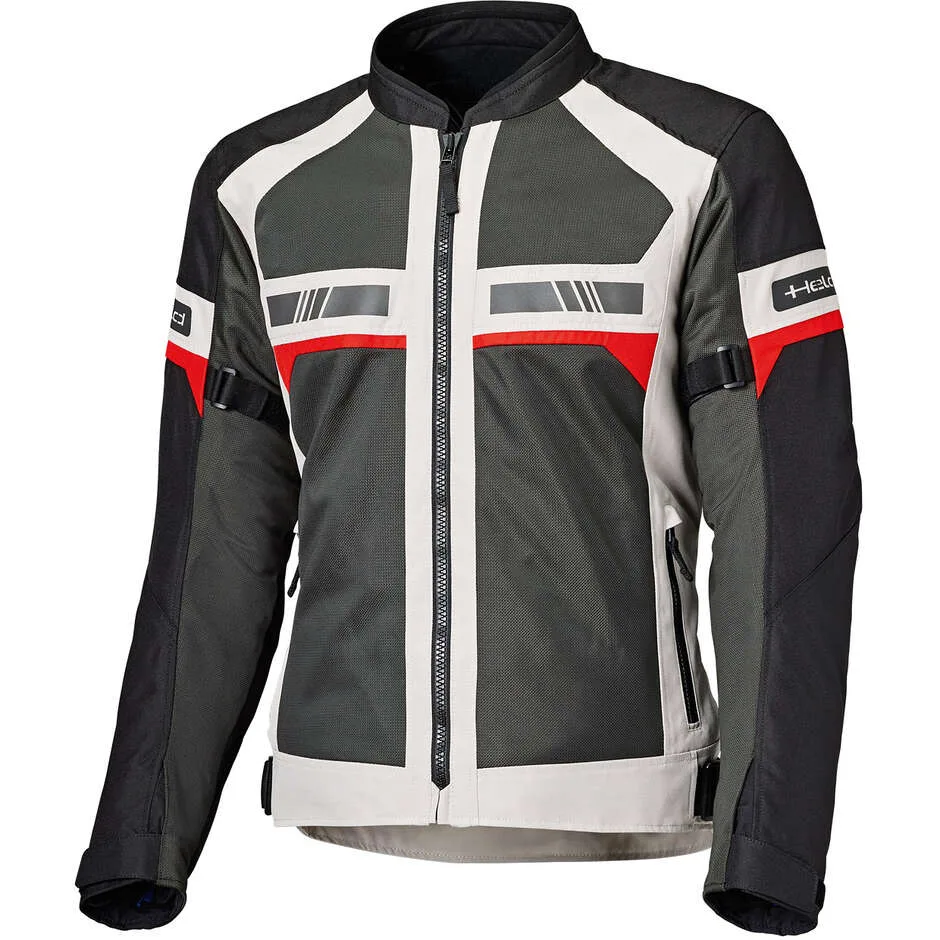 Giacca Moto Tropic 4 Top Grigio Rosso taglia M - Held - FashionsVida