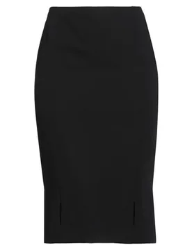 Midi-Rock Damen Schwarz 36 Damen - NAMACHEKO - FashionsVida