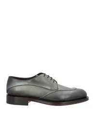 Schnürschuh Herren Grün 40.5 Herren