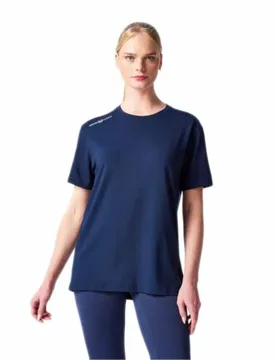 Dri-fast Short Sleeve T-shirt Navy Blue L Women - Henri Lloyd - FashionsVida