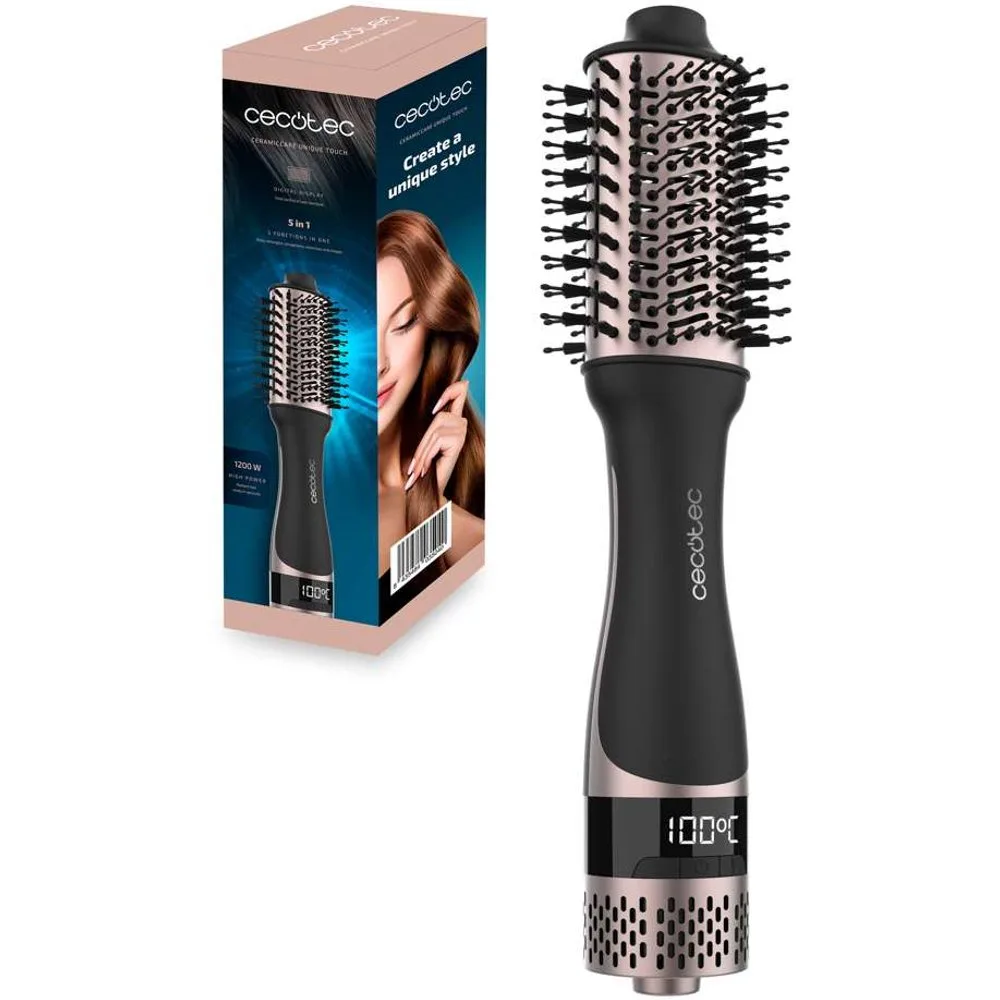 Cepillo Moldeador CeramicCare Unique Touch - Cecotec - FashionsVida