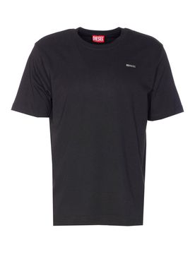 Diesel T-shirt T-Djust-Met nera