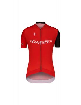 Maglia bici ciclismo CLUB ROSSO donna