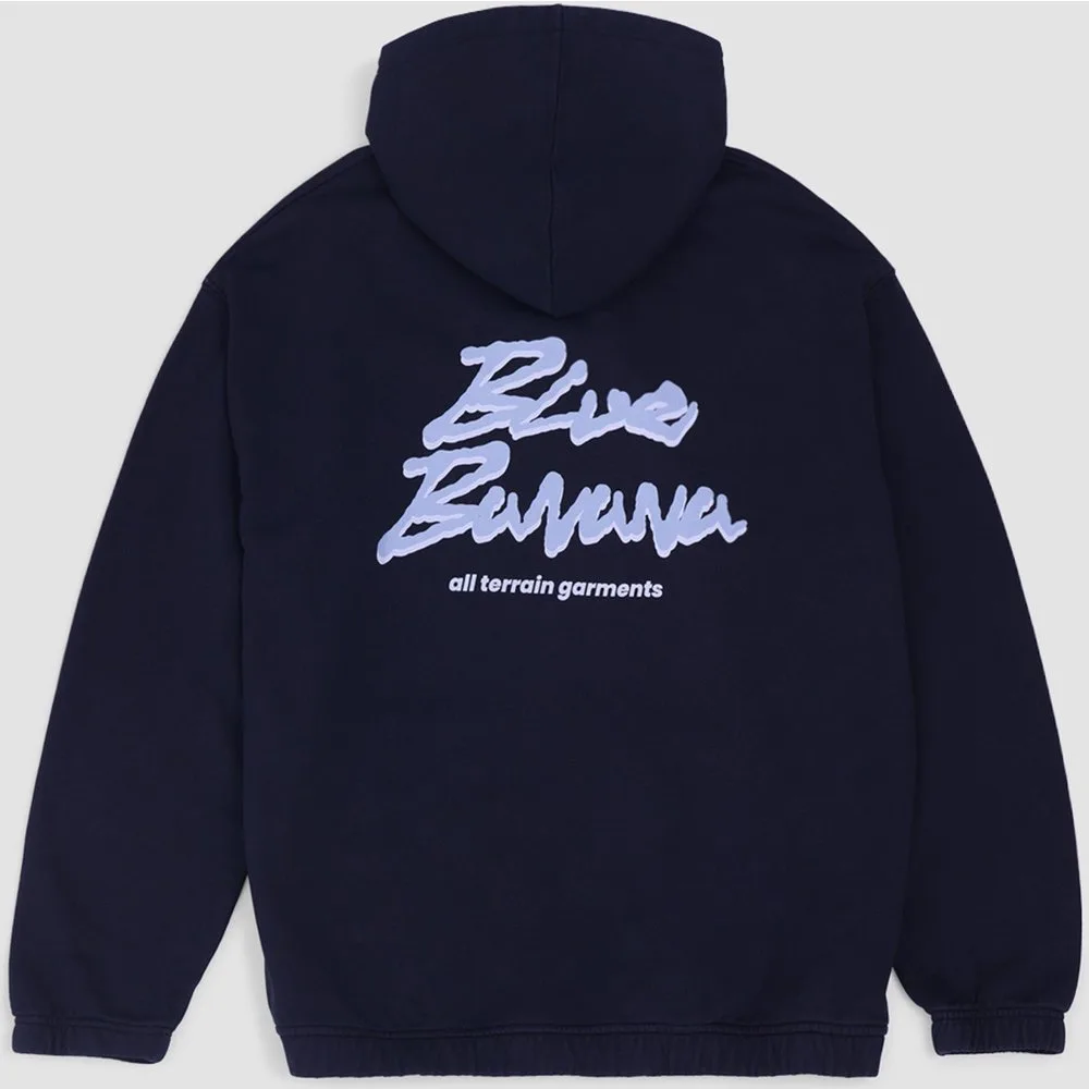 Sudadera de hombre con capucha movement negra - Blue Banana - FashionsVida