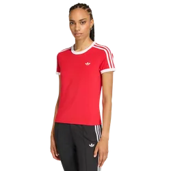 Slim Women T-Shirts - Red - Size M (12-14) - Cotton Jersey - Red - Size: Medium