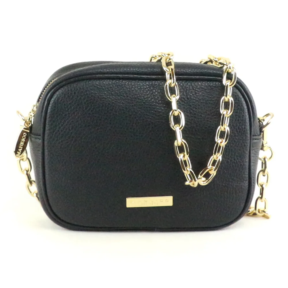 Amalia Borsa a tracolla Nero - Manrico - FashionsVida