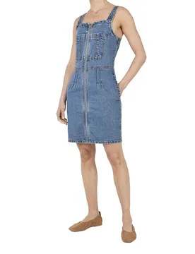 Robe Courte Sans Manches Isla Mid Blue 2XS