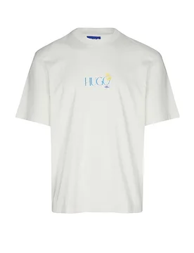 HUGO T-Shirt NULAXO creme XXL herren - Hugo Boss - FashionsVida
