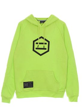 Felpa Leggera Cappuccio Uomo Logo Dlynr Hoodie Yellow/black