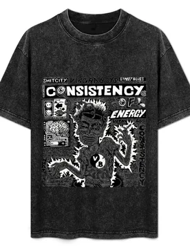 Viagra Boys - Consistency Of Energy T-Shirt Plus Size Simple Casual Top - Aliexpress - FashionsVida