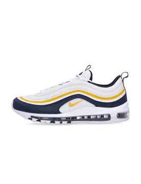 Scarpa Bassa Uomo Air Max 97 White/university Gold/dark Obsidian - Nike - FashionsVida