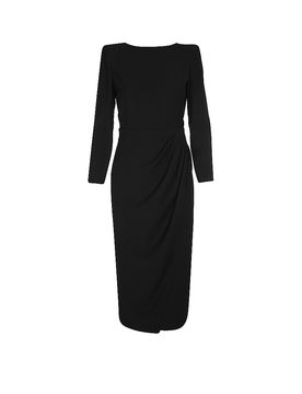 Emporio Armani Midikleid negro 32