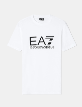 EA7 t-shirt slim fit uomo bianco
