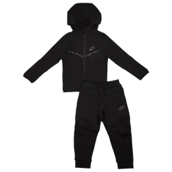 Tech Fleece Unisex Tracksuits - Black - Size - Black - Size: 5 - 6 Years