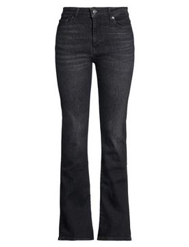 Pantalones vaqueros Mujer Negro 26 Mujer