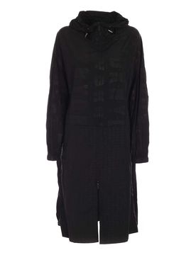 Dkny Giubbino lunga a vento nera