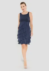 Cocktailkleid aus Materialmix female